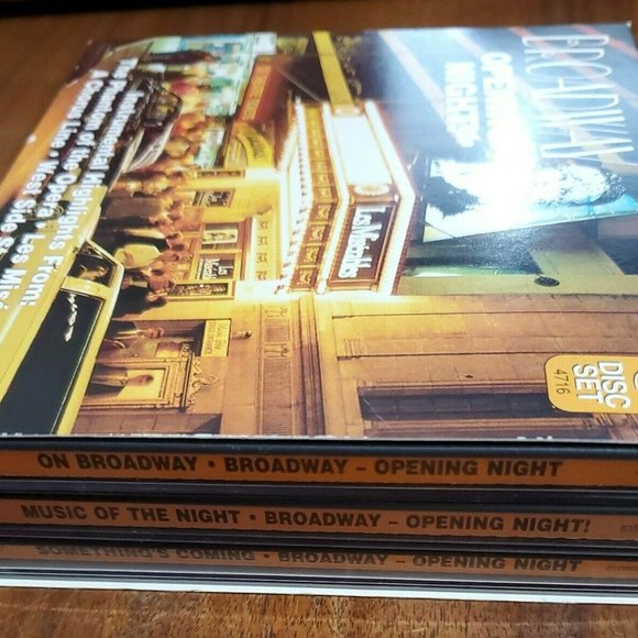 Broadway Opening Night CD instrumental Set of 3 - Picture 4 of 11
